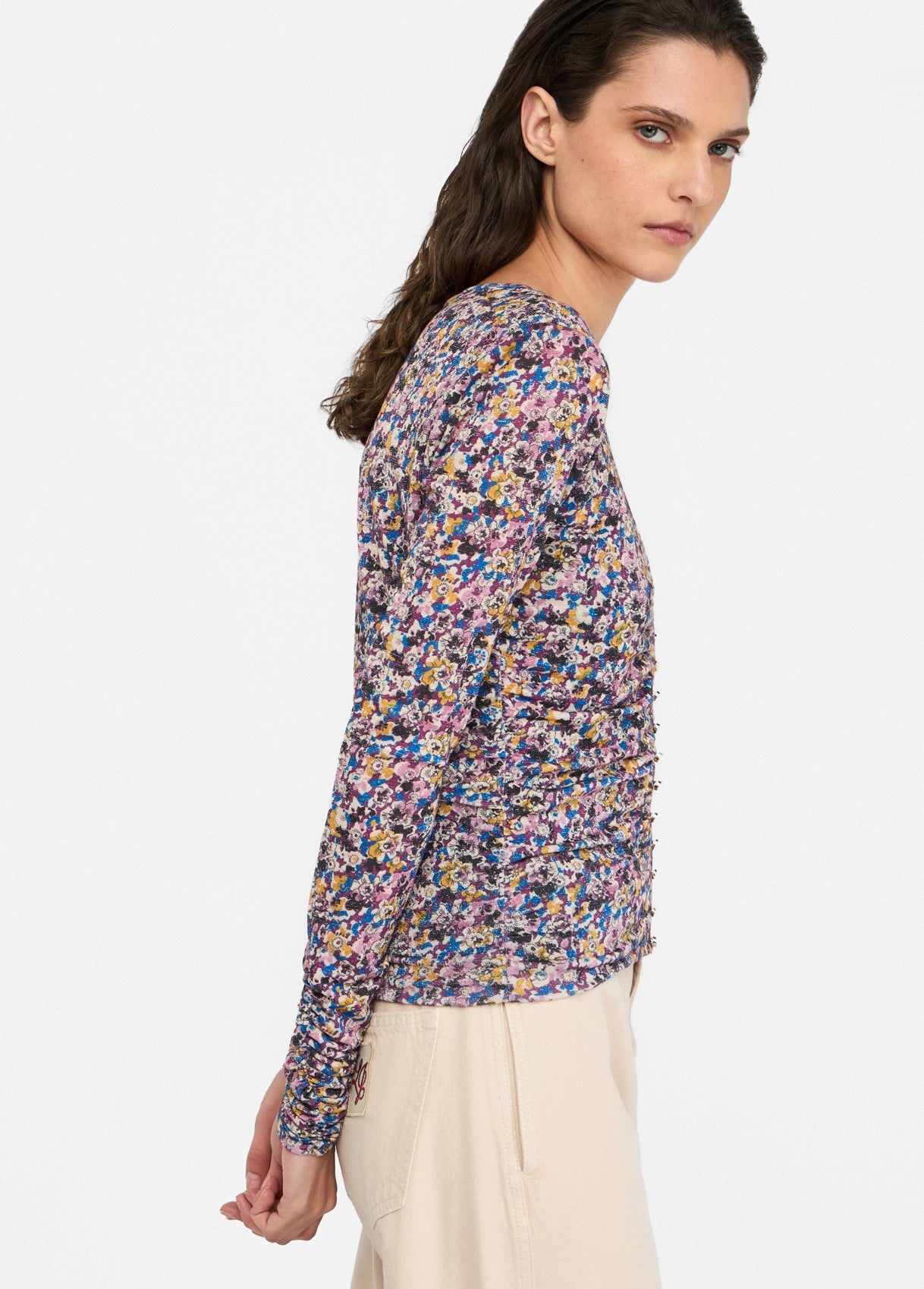 MF5081J3821M9993XS-Provençal flowers print