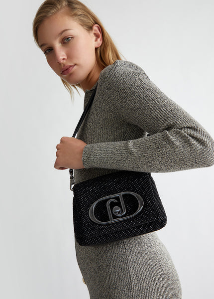 LaPuffy bag with rhinestones – LIU.JO