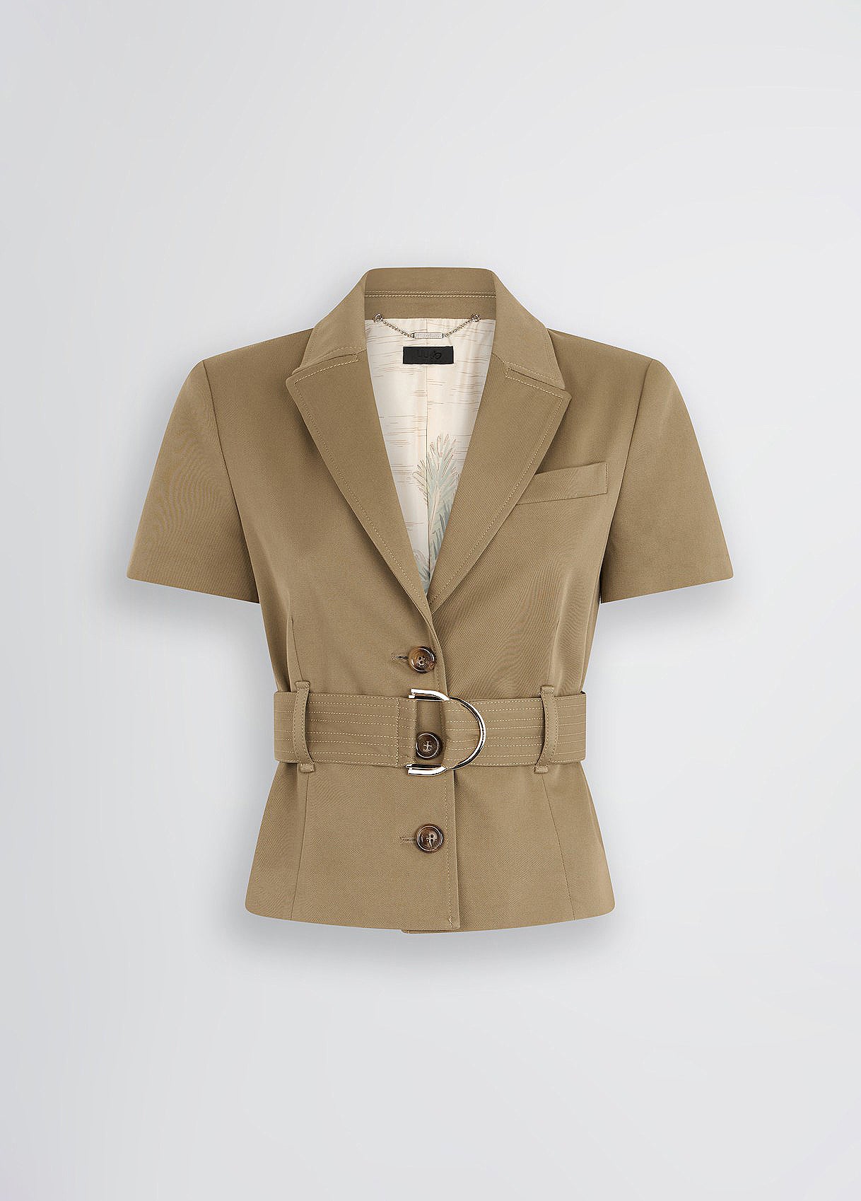 Green jacket with belt – LIU.JO