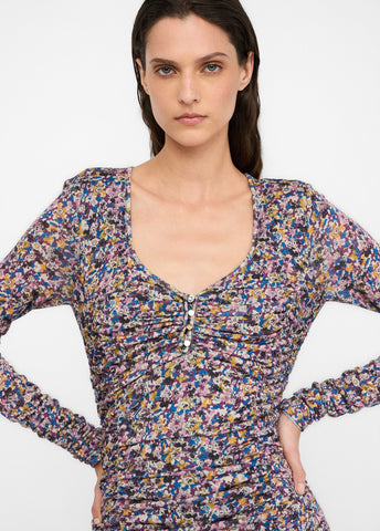 MF5080J3821M9993XS-Provençal flowers print