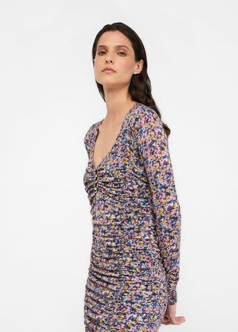 MF5080J3821M9993XS-Provençal flowers print