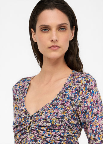 MF5080J3821M9993XS-Provençal flowers print