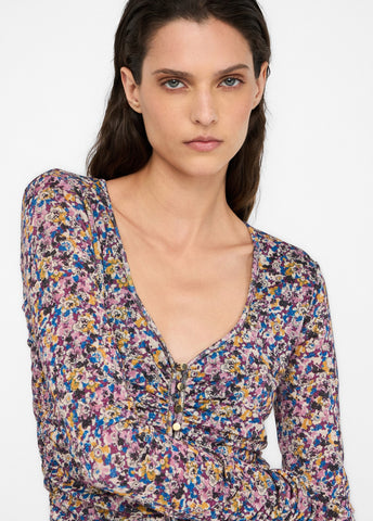 MF5081J3821M9993XS-Provençal flowers print