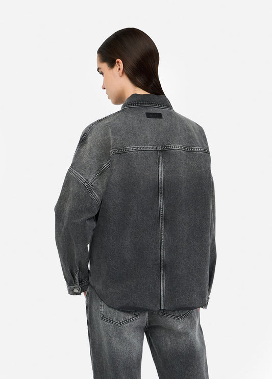 UF5111D485487455XS-black denim