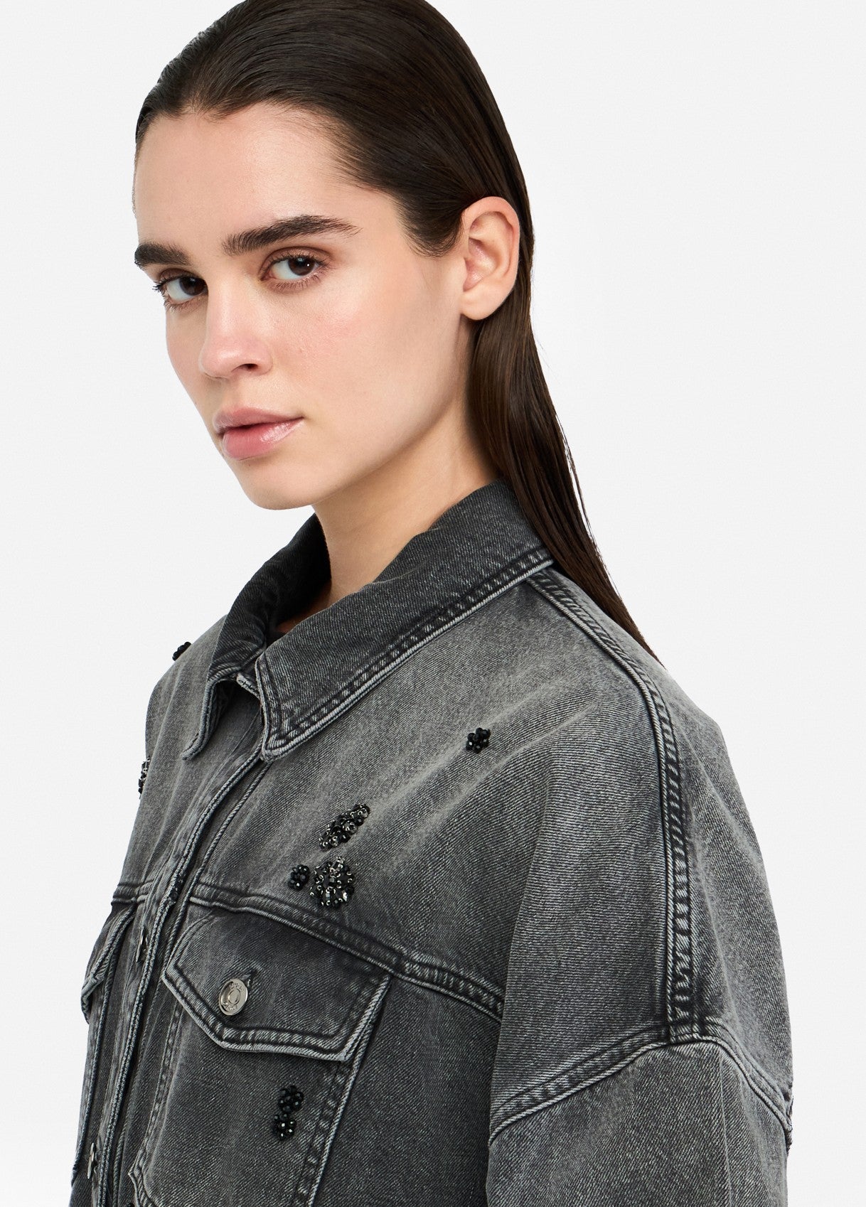UF5111D485487455XS-black denim