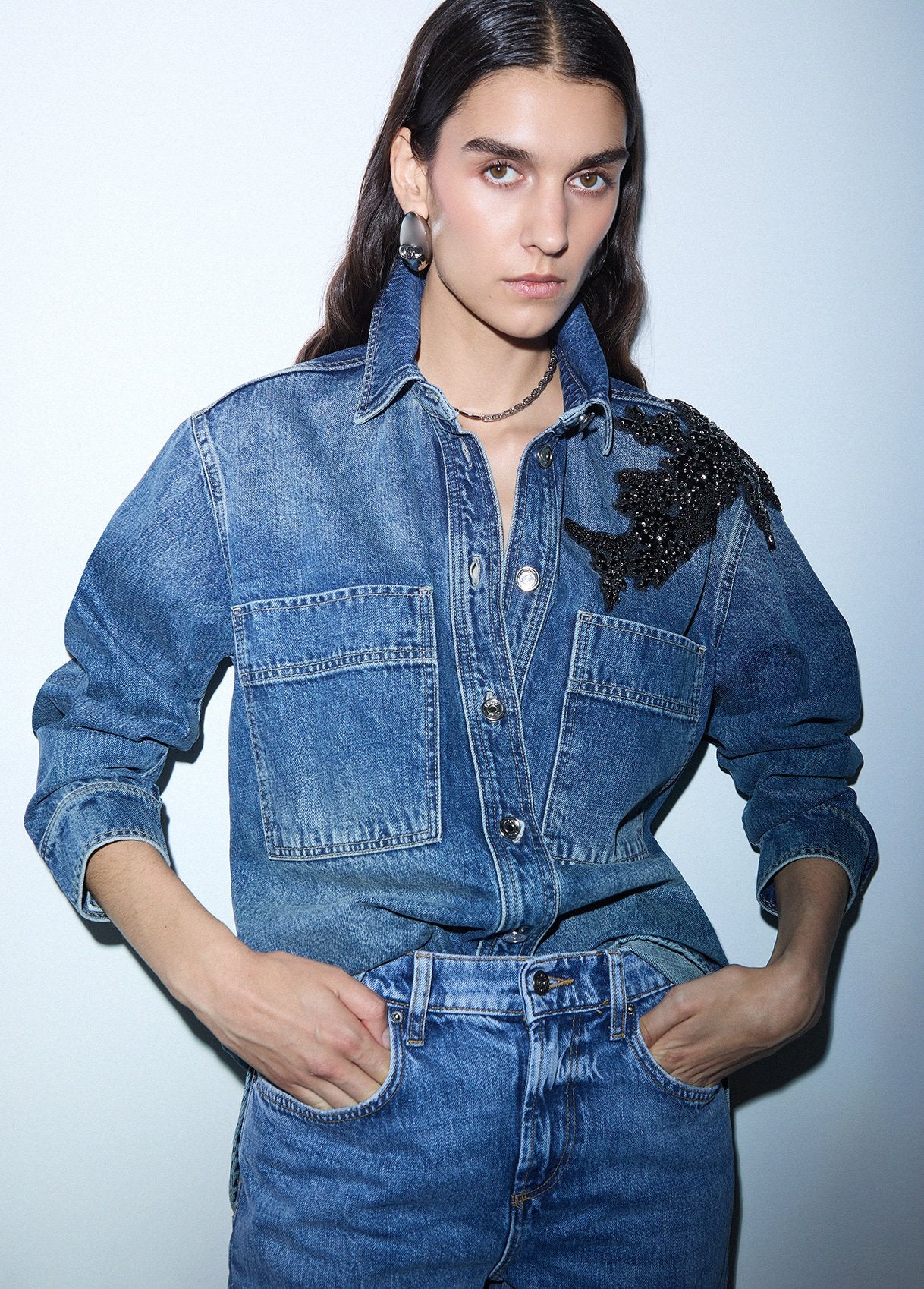 UF6167D485479110XS-blue denim
