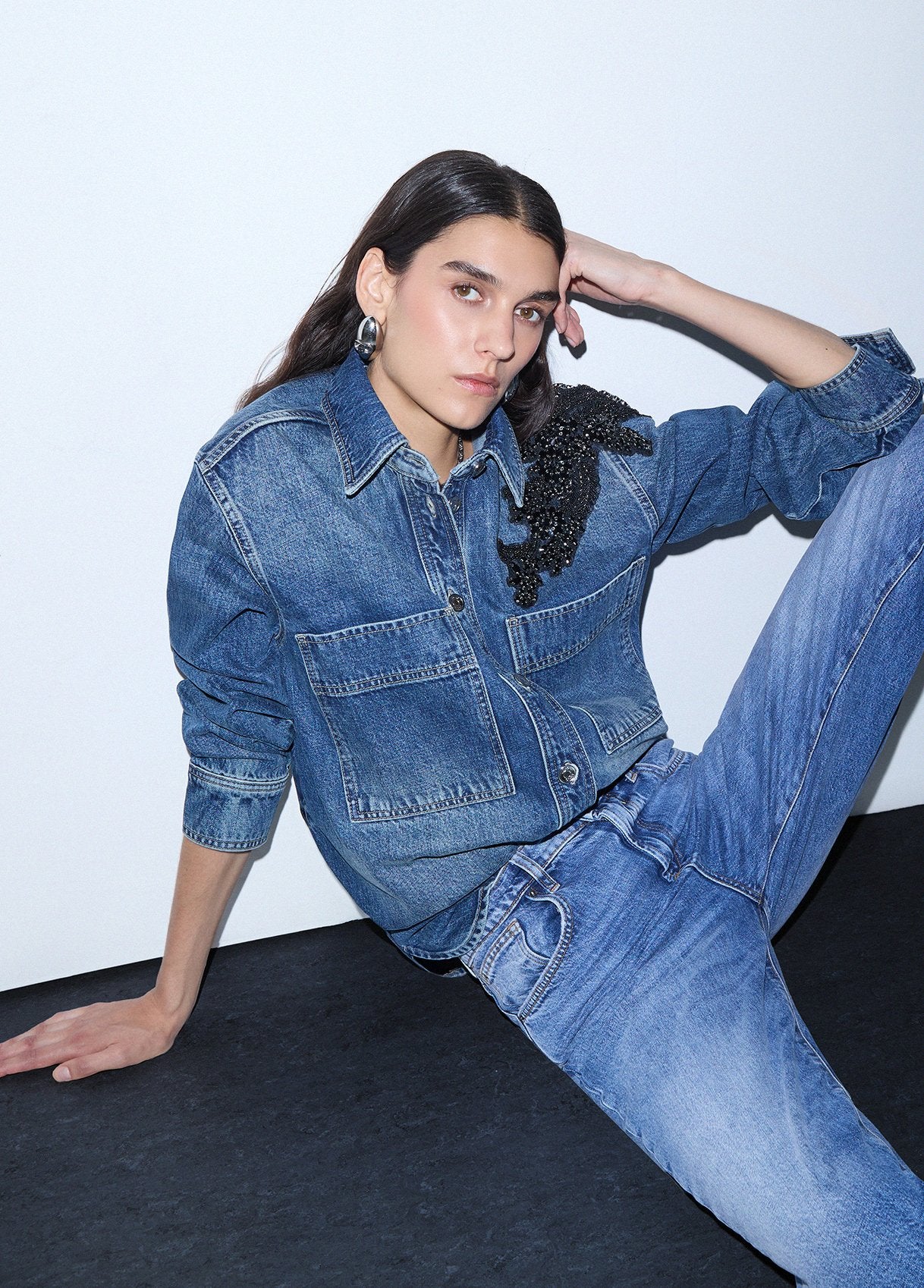 UF6167D485479110XS-blue denim
