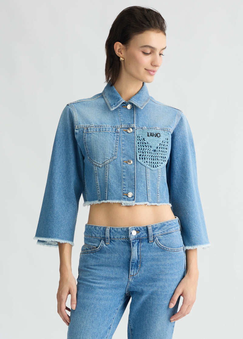 アウターその他 LIU JO Woman Waistcoat Blue 1 CA5098T2200 X064A Women's Waistcoats | LIU JO Online Store