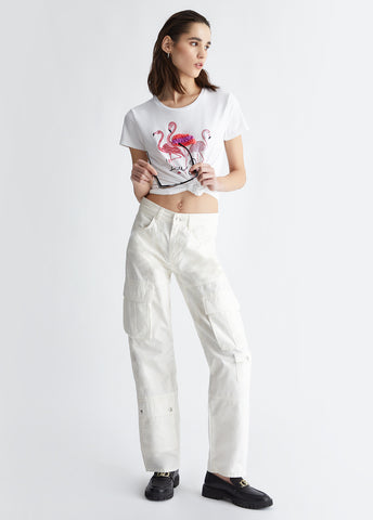 MA4336J5003N9305L-white/flamingo print